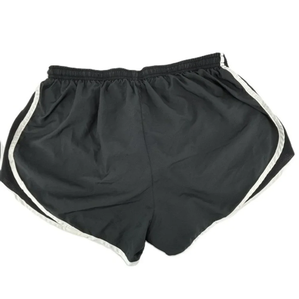 Nike Kids Dri-FIT Tempo Running Shorts Black White Large L